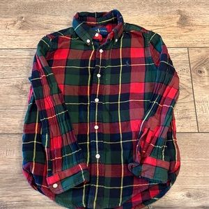 Boy’s Holiday plaid shirt by Ralph Lauren